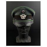 WW2 German Schutzpolizei Police Visor Cap