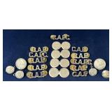 Collection of Civil Air Patrol Cadet Pins