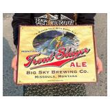 Big Sky Brewing Missoula Montana Sign Trout Slayer