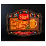 Schmidt Beer Hospitality Lighted Sign