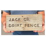 Montana USFS Forest Service Jack Creek Sign