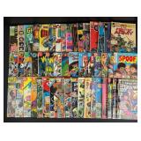 Collection of Marvel DC Charlton Comic Books