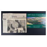 Bill Murray Signed Copper Kings Program