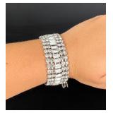 Weiss Rhinestone Costume Jewelry Bracelet