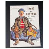 1945 Idaho Vs Montana Football Program