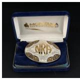 Montana Silversmiths NRA Cowboy Belt Buckle