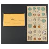 Group of 1959 US Silver Proof Coins