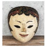 Javanese Wood Painted Theatre Mask