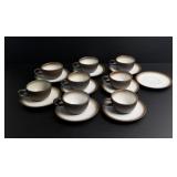 Heath Ceramics California Pottery Cups and Saucers