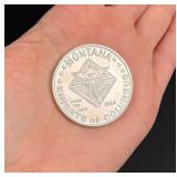 Montana Knights of Columbus Silver 1 Ounce Coin