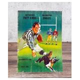 1958 NFL 49ers vs Eagles Kezar Stadium Program