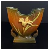 Roseville Pottery Zephyr 205-6 Lily Fan Vase