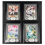 Signed Oakland Raiders Football Player Photos