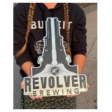Revolver Brewing Beer Sign