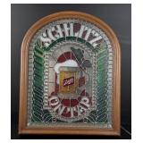 Schlitz Beer Lighted Bar Sign