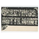 Butte Montana Paper Moon Postcard
