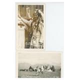 McKay Montana Indian RPPC Postcards