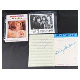 Group of Musician Autographs Signatures