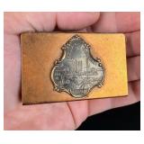 Butte Montana Copper Matchbox Cover