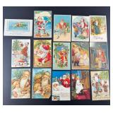 German Santa Claus Christmas Postcards