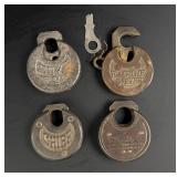 Collection of Pancake Padlocks
