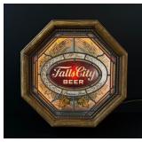 Falls City Beer Lighted Bar Sign