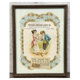 1900 Butte Montana Pritchard Carpet Calendar