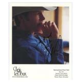 Chris Le Doux Signed Photo