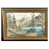 RH McKay Lake Angus McDonald Montana Photo