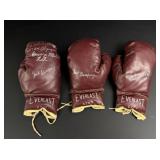 Jack Dempsey Signed Autographed Boxing Gloves