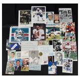 Large Lot of Sports Autographs Signatures