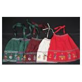 Guatemalan Hand Embroidered Aprons