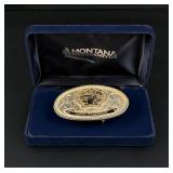 Montana Silversmiths RMEF Elk Belt Buckle