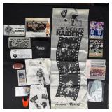 Collection of NFL Raiders Signed Memorabilia