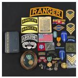 Vietnam War Airborne Ranger Military Patches