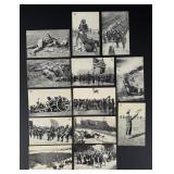 WWI WW1 Collection of RPPC Postcards