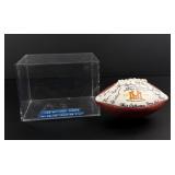 1996 Montana Grizzlies Coaches Signed Football