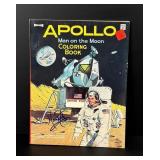 Neil Armstrong Signed Apollo Coloring Book