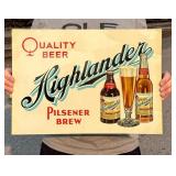 Highlander Beer Missoula Montana Sign