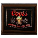 1978 Coors Light Lighted Beer Sign
