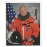 John Glenn NASA Astronaut Signed Photo