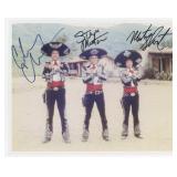 1986 Cast Signed Three Amigos Photo