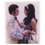 Elijah Wood & Lindsay Lohan Signed Photo