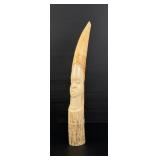 Carved Ivory Tusk Montana Residents Only