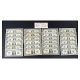 $1 US Varying Federal Reserve District Notes
