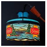 Schmidt Beer Lighted Bar Bell Lamp Sign