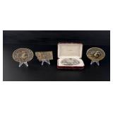 Collection of Montana Belt Buckles