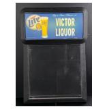 Miller Brewing Victor Liquor Lighted Sign