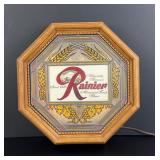 Rainier Beer Lighted Bar Sign