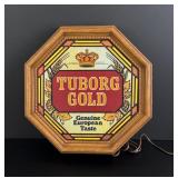 Tuborg Gold Beer Lighted Bar Sign